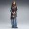 Puma T7 Always On Trainingsjacke rich cocoa/luminousflat blue (Damen) Vorschaubild