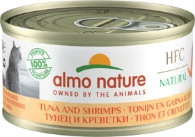 almo nature HFC Natural Cats 70 II, Thunfisch und Garnelen, 70g