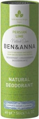 Ben & Anna Persian Lime Papertube Deodorant Stick, 40g