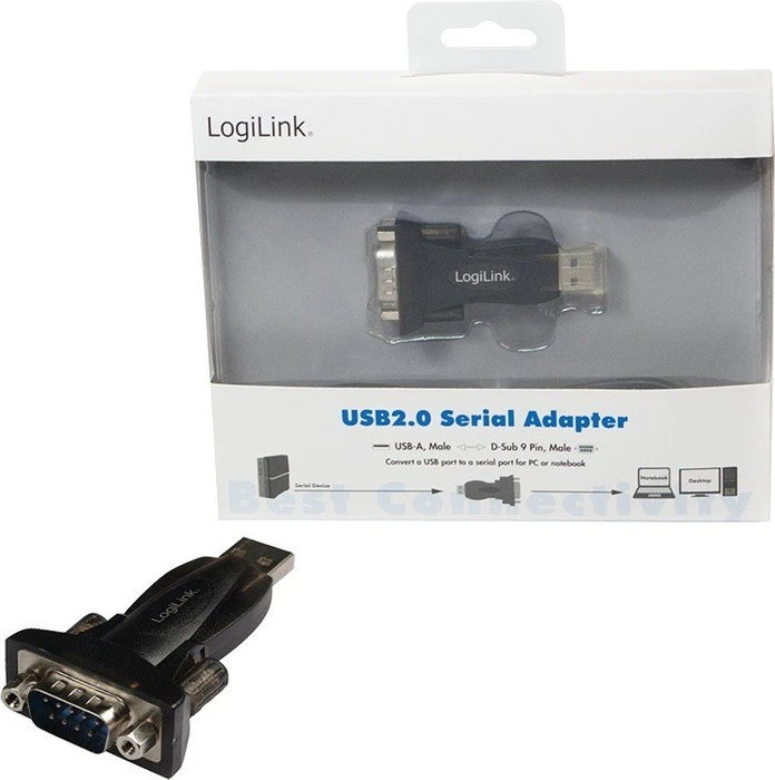LogiLink USB 2.0/RS-232-Adapter