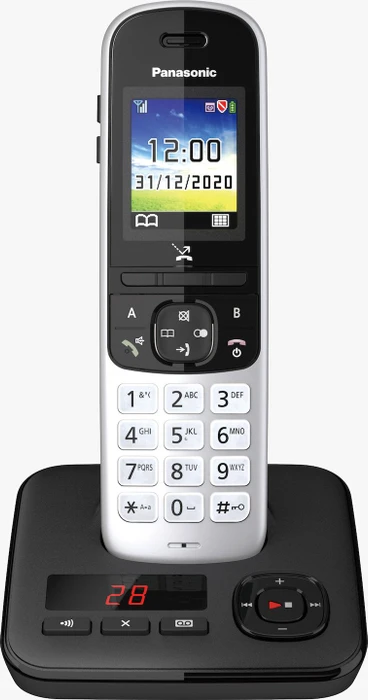 Panasonic KX-TGH720 schwarz/silber
