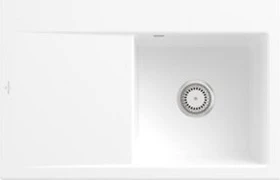Villeroy & Boch Subway Style 45 Einbau Becken rechts stone white