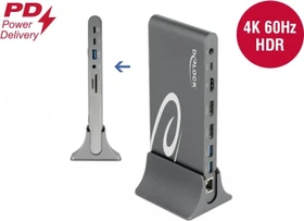 DeLOCK USB Type-C Dockingstation, USB-C 3.0 [Buchse] (87772)