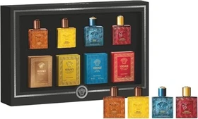 Versace Eros 1x Parfum + 2x EdP + 1x EdT Miniatures 5ml Duftset