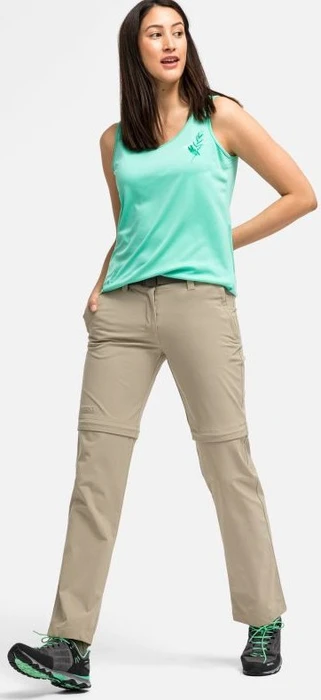 Maier Sports Nata 2 Zip-Off Hose lang brown rice (Damen)