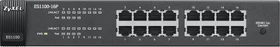 Zyxel ES1100 Desktop Switch, 16x RJ-45, PoE