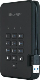 iStorage diskAshur2 256bit, schwarz,    1TB, USB-A 3.0