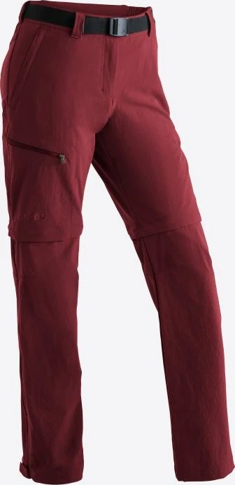 Maier Sports Nata Zip-Off Hose lang sun dried tomato (Damen)