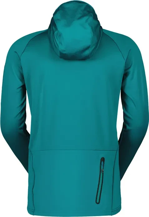 Scott Trail Storm Hoodie Trikot langarm winter green (Herren)