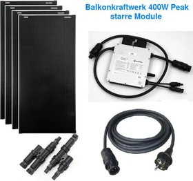 KTT Klima Tech Tirol starre Module, Schuko, 5m Kabel, ohne Halterung, 400W, 400Wp