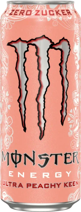 Monster Energy Ultra Peachy Keen Zero Zucker 500ml