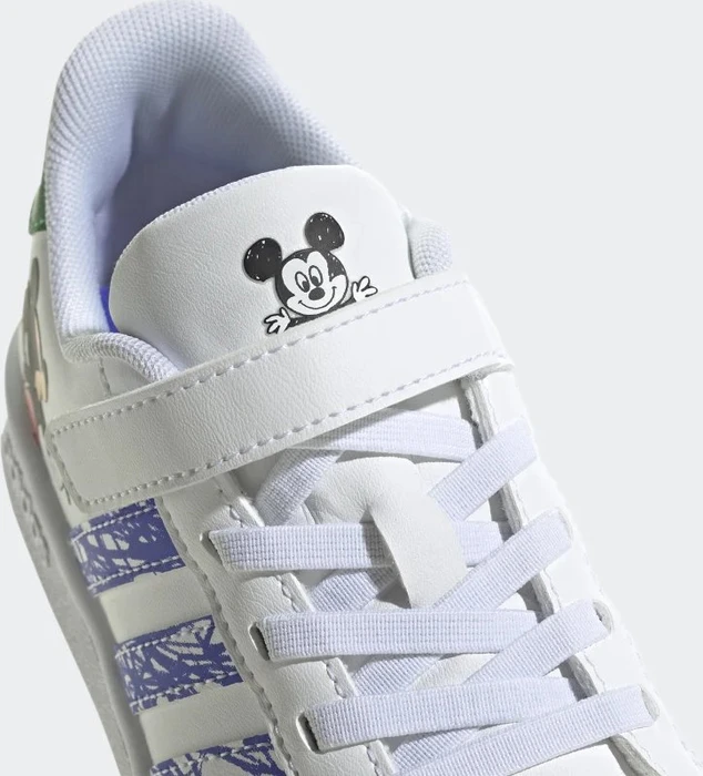 adidas Grand Court X Disney Mickey Mouse cloud white/sonic ink/green (Junior)