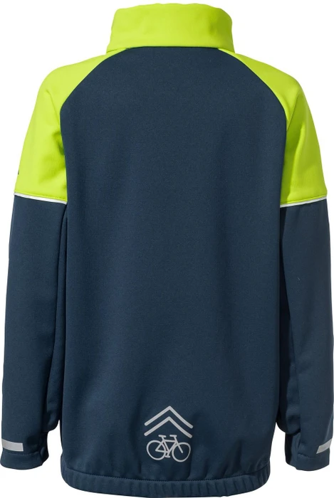 Vaude Qimsa Softshell Fahrradjacke chute green (Junior)