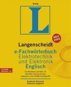 Langenscheidt e-Fachwörterbuch Elektrotechnik und Elektronik - Englisch (deutsch) (PC)