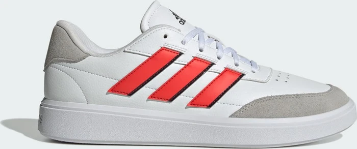 adidas Courtblock cloud white/bright red/carbon (Herren)