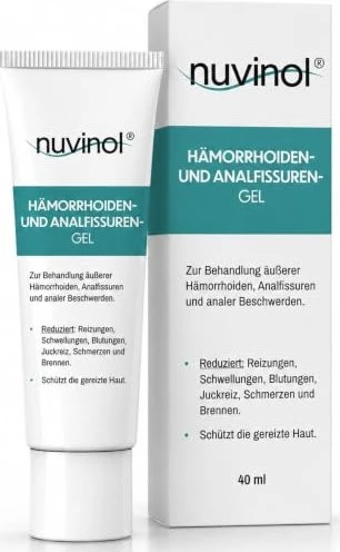 R(h)ein Nutrition Nuvinol Hämorrhoiden und Analfissuren-Gel, 40ml