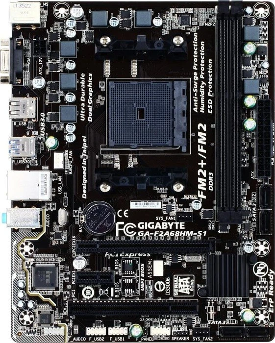 GIGABYTE GA-F2A68HM-S1 (AMD FM2+)
