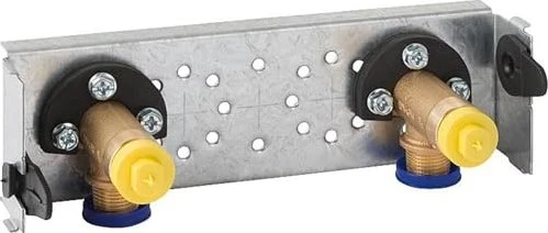 Geberit GIS Traverse für Wandarmatur AP, 153mm, mit zwei Wasseranschlüssen