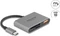 DeLOCK Card Reader mit USB-A und USB-C PD 2.0, USB-C 3.1 [Stecker] Vorschaubild