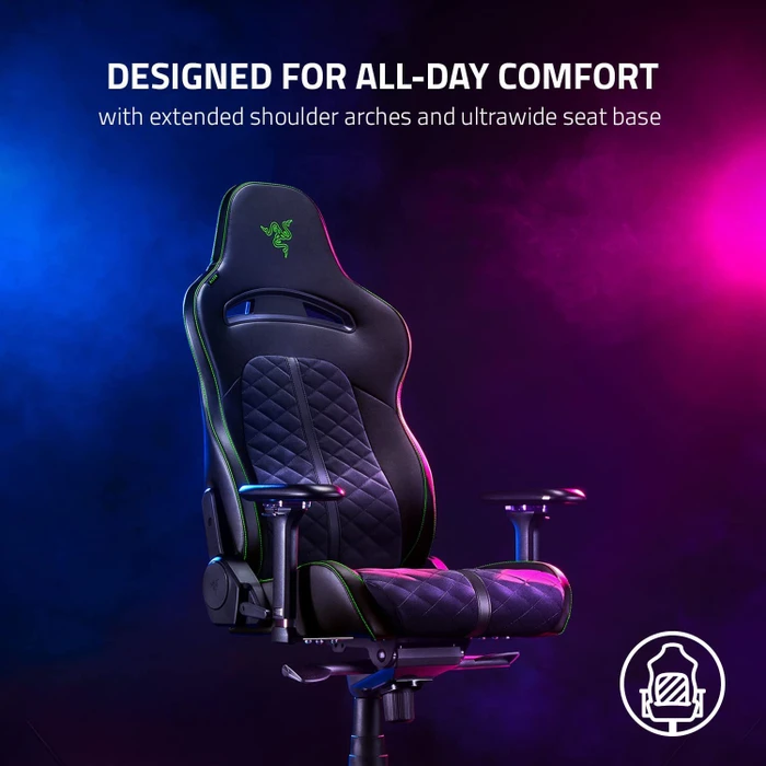 Razer Enki Gamingstuhl, schwarz/grün