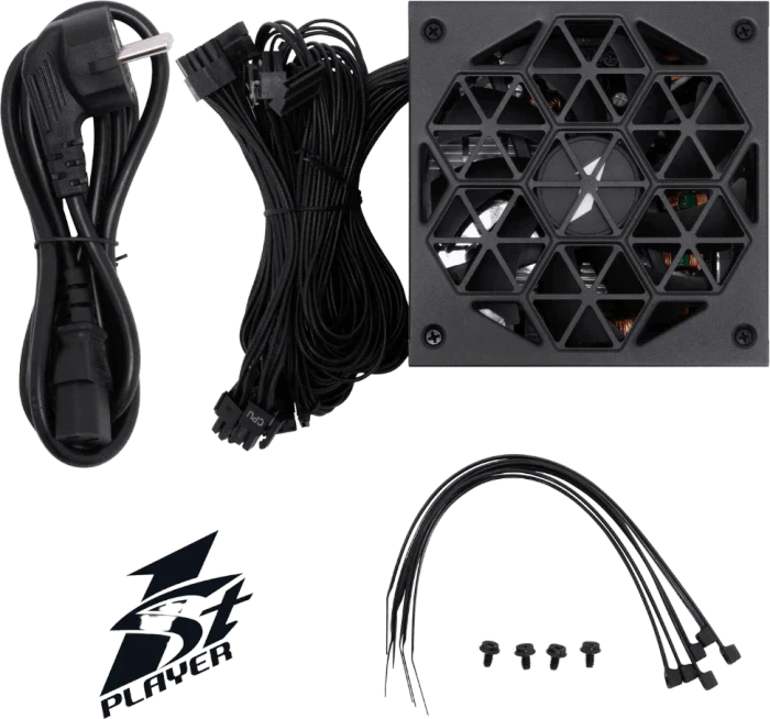 1st Player ACK Standard schwarz 750W, ATX 2.4