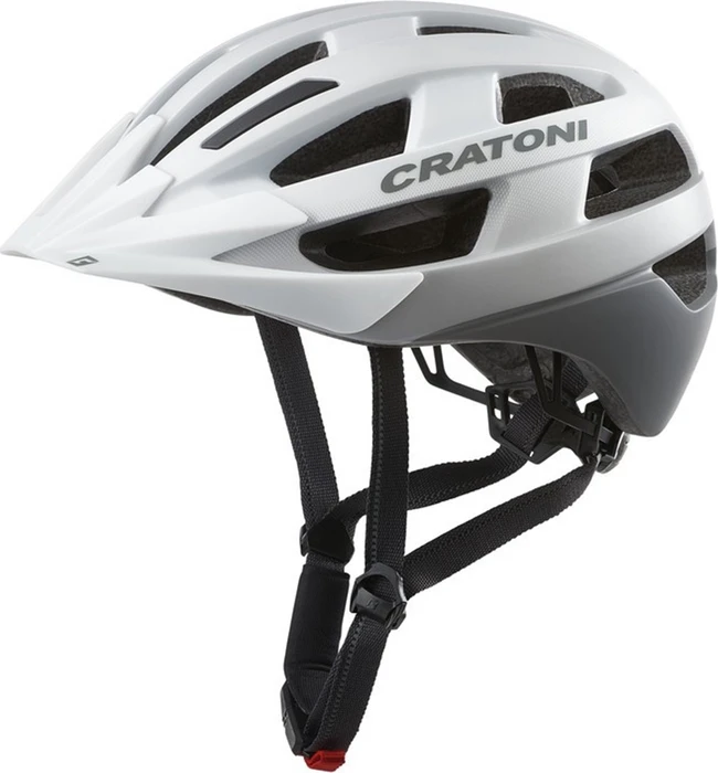 Cratoni Velo-X Helm white matt