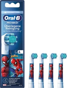 Oral-B Kids Mix Spiderman/Frozen Kinder-Ersatzbürste, 4 Stück