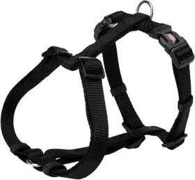 Trixie Premium H-Geschirr, XXS-XS, schwarz