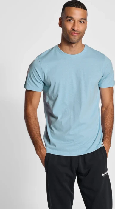hummel Legacy Chevron T-Shirt kurzarm placid blue