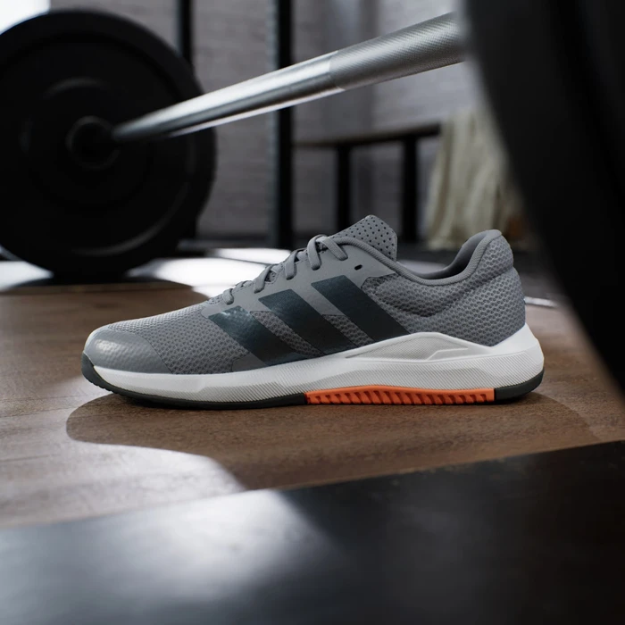 adidas Dropset Base grey/grey five/lucid orange (Herren)