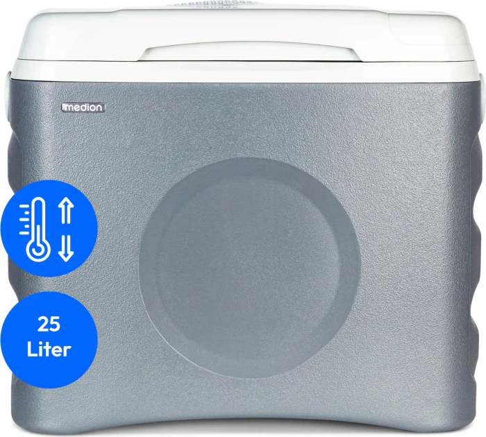 Medion Life MD 10735 Thermoelektro-Kühlbox silber