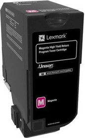Lexmark Return Toner 742HM magenta hohe Kapazität