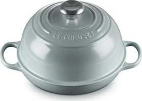Le Creuset Signature Gusseisen Brot Bräter rund 24cm 1.6l sea salt