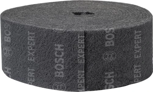 Bosch Professional EXPERT N880 Vlies Gewebeschleifblatt Sparrolle, 115mm x 10m, 1 Stück
