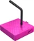 Xtrfy B4 Mouse Bungee, Mauskabelhalterung, rosa/schwarz Vorschaubild