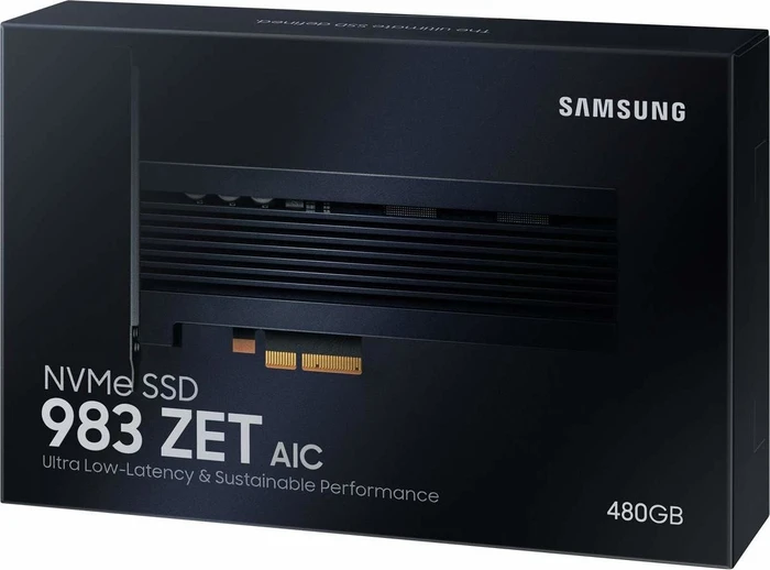 Samsung SSD 983 ZET 480GB, Add-In Card / PCIe 3.0 x4