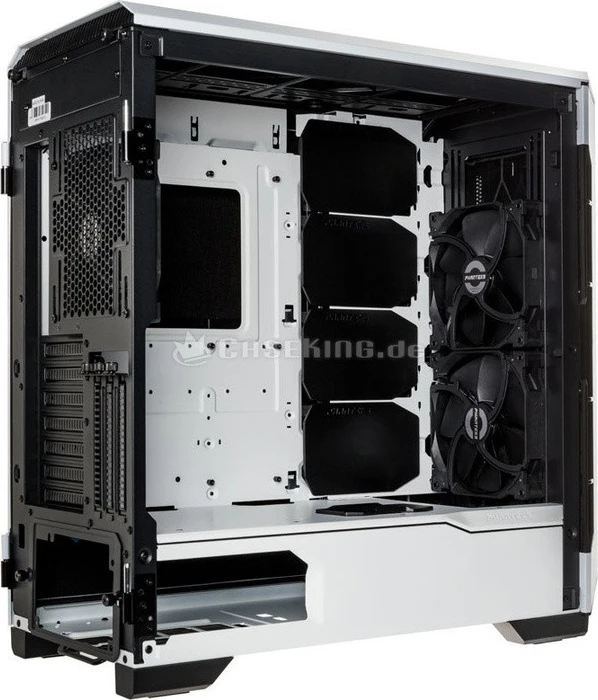 Phanteks Eclipse P600S Glacier White, weiß, Glasfenster, schallgedämmt