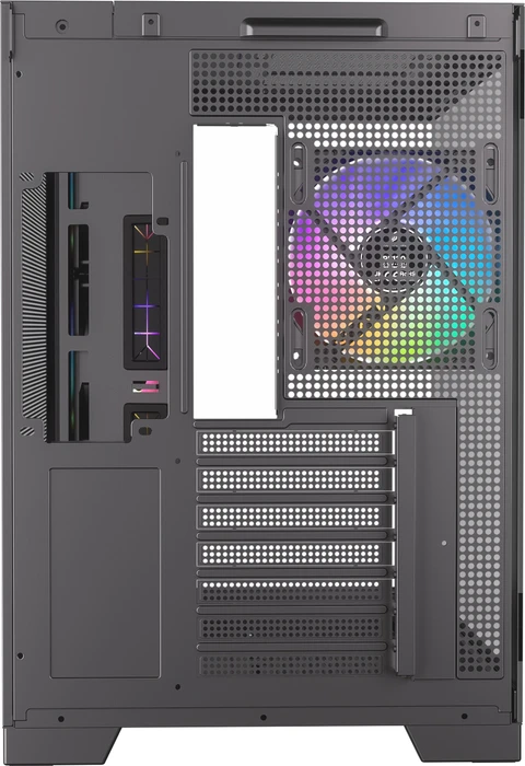 Silentware View A-RGB Black, Glasfenster