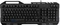 Nedis Gaming Tastatur, schwarz, LEDs RGB, USB, DE Vorschaubild