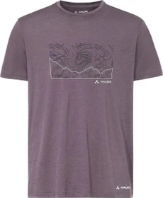 Vaude Tekoa Wool Funktionsshirt kurzarm purple ash (Herren)