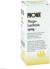 Phönix Thuja lachesis spag. Tropfen, 100ml