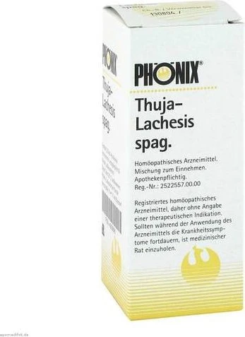 Phönix Thuja lachesis spag. Tropfen, 100ml
