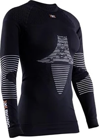 X-Bionic Energizer 4.0 Kompressionsshirt langarm opal black/arctic white (Damen)