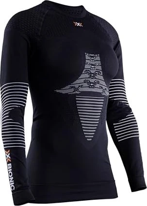 X-Bionic Energizer 4.0 Kompressionsshirt langarm opal black/arctic white (Damen)