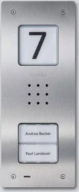 Siedle Audio-Türstation CAU 850-2-0 E, UP, 2 Ruftasten, Außenstation