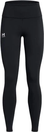 Under Armour Rival Tight Hose lang schwarz/weiß (Damen)