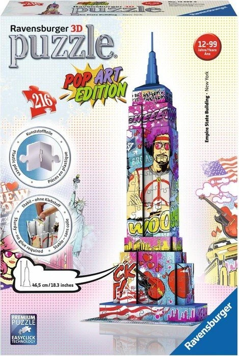 Ravensburger Puzzle Empire State Building Pop Art Edition