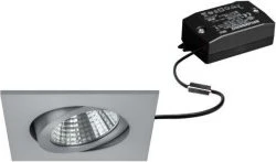 Brumberg SEVEN-S LED Einbauleuchte 3000K eckig aluminium matt