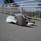 adidas Adizero Boston 12 grey five/crystal jade/lucid pink (Damen) Vorschaubild