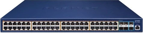 Planet GS-6311 Rackmount Gigabit Managed Switch, 48x RJ-45, 6x SFP+, 600W PoE+